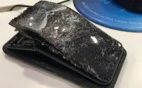 英国男子iPhone7接电时手机突然爆炸