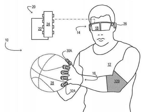 微软公布一项混合现实触觉反馈设备专利