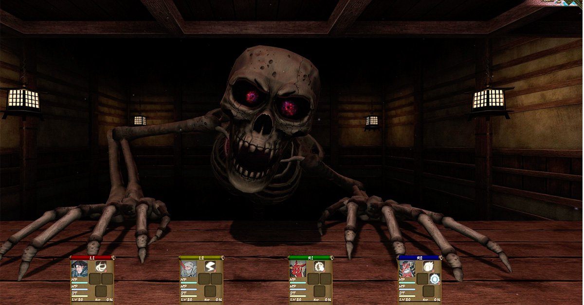 全新即时3D迷宫RPG游戏《百鬼城》充满武士与恶鬼等浓厚和风元素