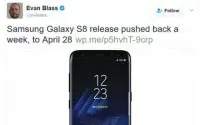 处理器产能低SamsungS8或延期至4月28日上市