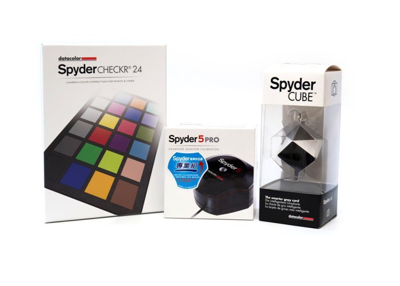 专业校色品牌Spyder一次帮你搞定屏幕与摄影作品色调！Spyder5PRO/SpyderCheckr/SpyderCUBE