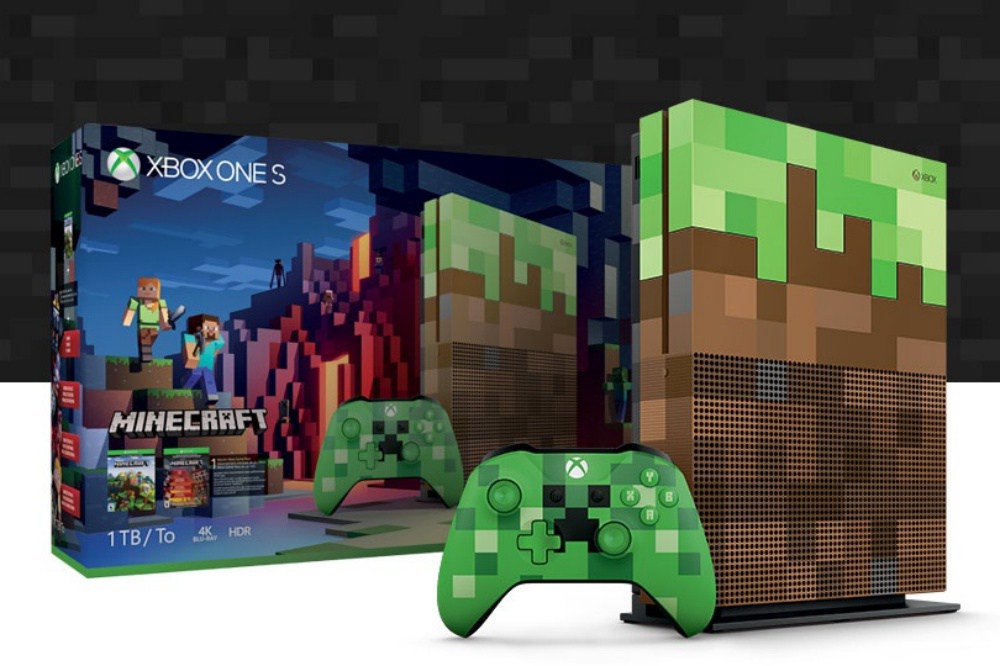 《Minecraft》限量配色XboxOneS主机欧美将开卖