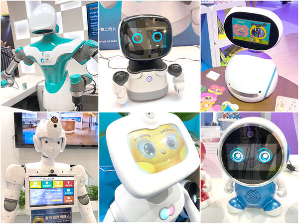 Computex2018：看见未来AI趋势，展区中六个具有特色的AI智慧机器人