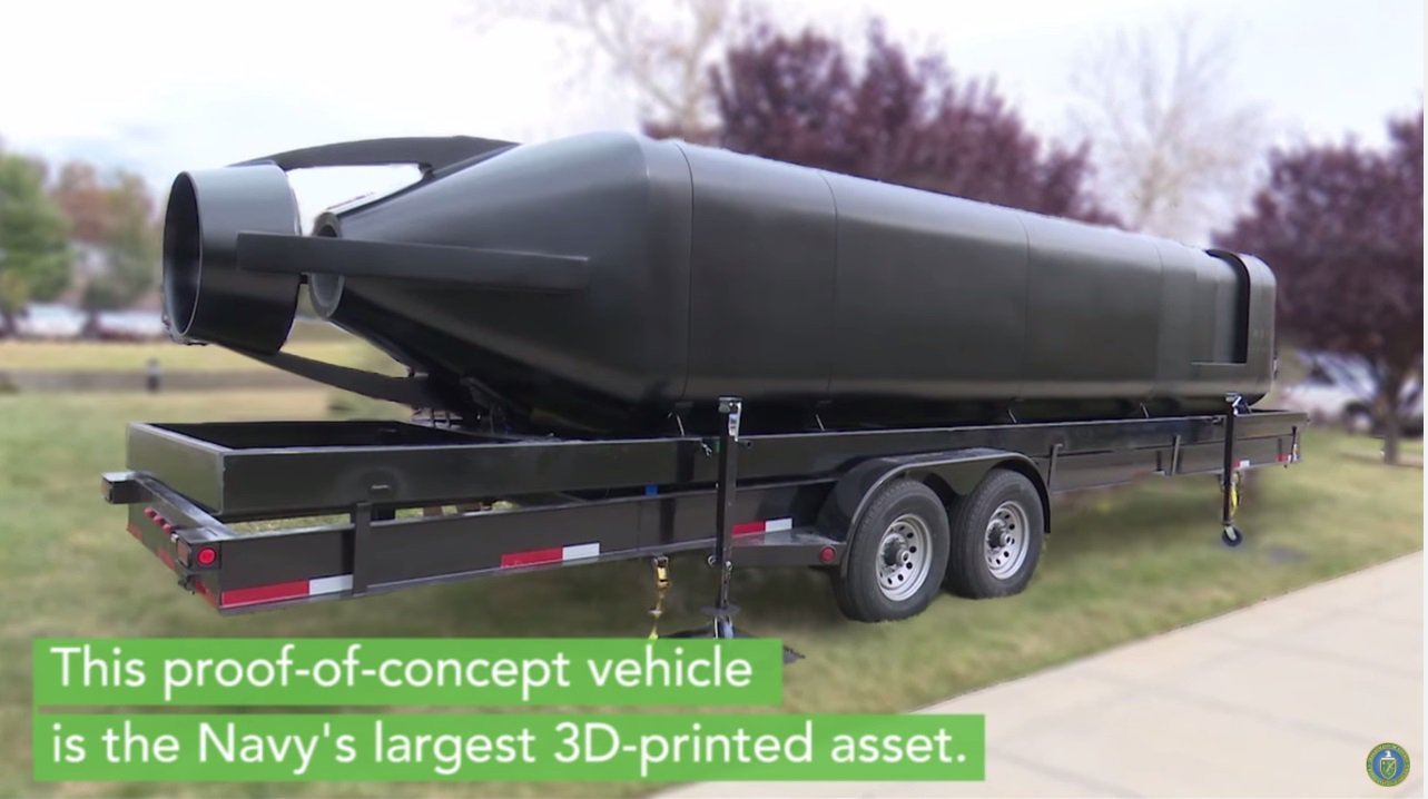 美国能源局藉3D打印打造美军潜水艇，较传统生产方式省下90%成本