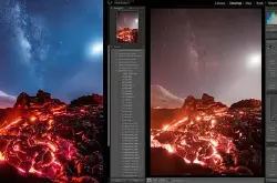 火山熔岩及银河星空照片被质疑造假，摄影师MikeMezeulII公开RAW档兼发文以正视听