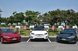 Tesla电动车第二座超级充电站于台南奇美博物馆正式启用台中七期下周上线营运
