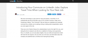 找新工作但怕通勤时间太久？LinkedIn自动帮你预估通勤时间