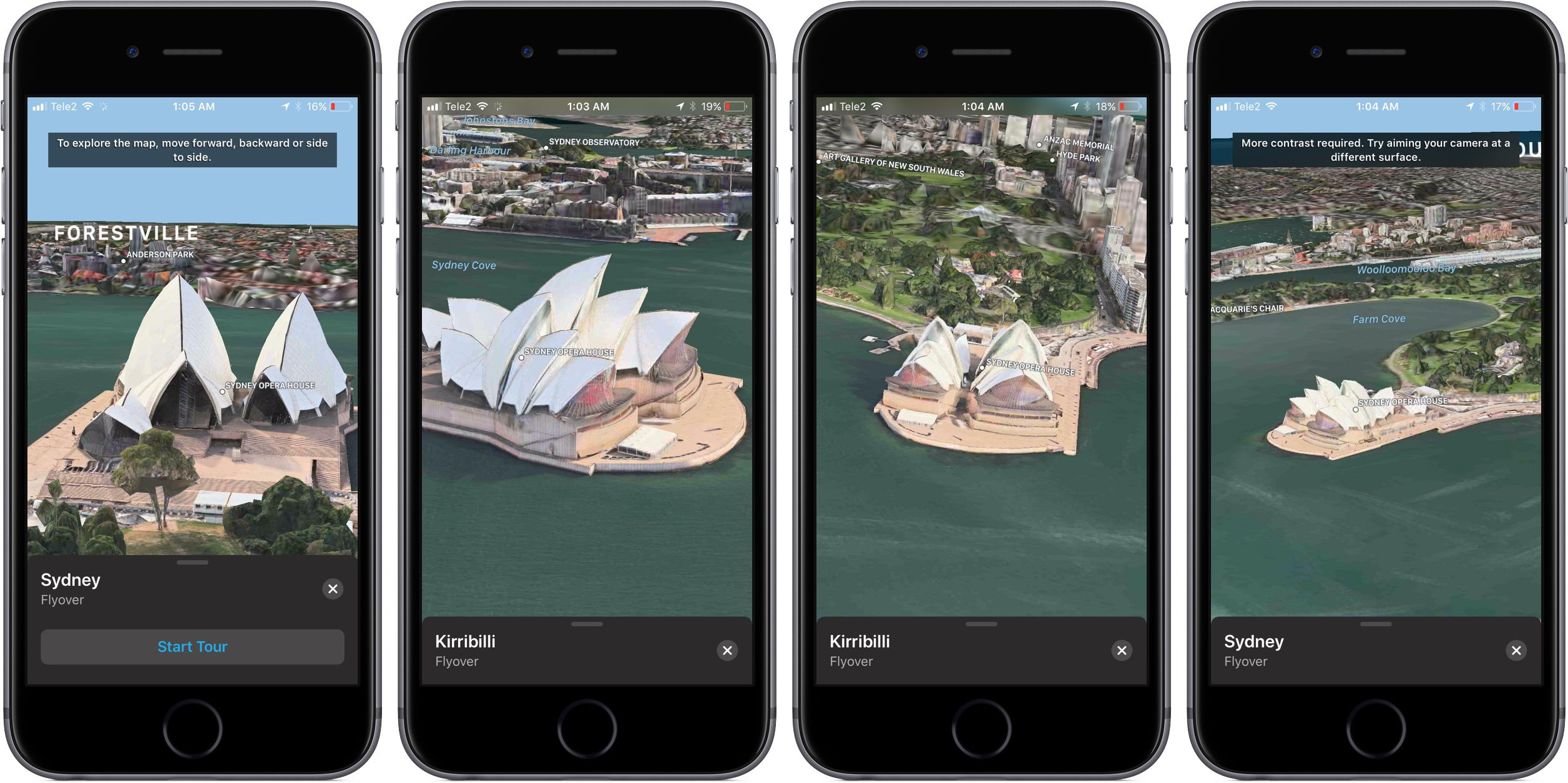 用AR查地图iOS11beta2出现“扩增实境地图”功能