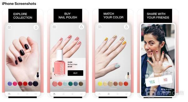 购买指甲油之前不妨先用这款AR应用选出最爱的颜色