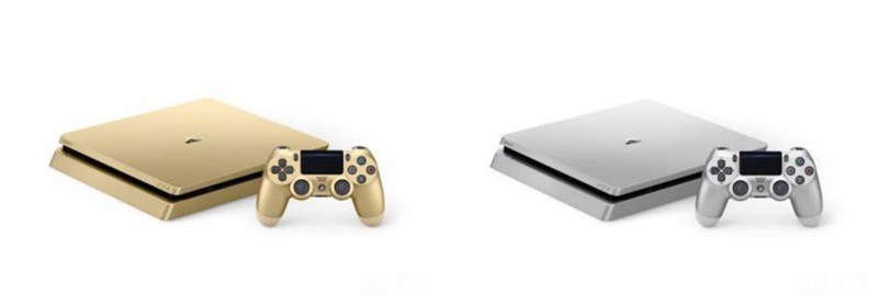 PlayStation4Slim新增金、银两款配色为E3前哨战作准备