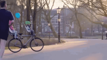 清华无人驾驶自行车实现谷歌愿望 或将解决物流行业最后一公里问题