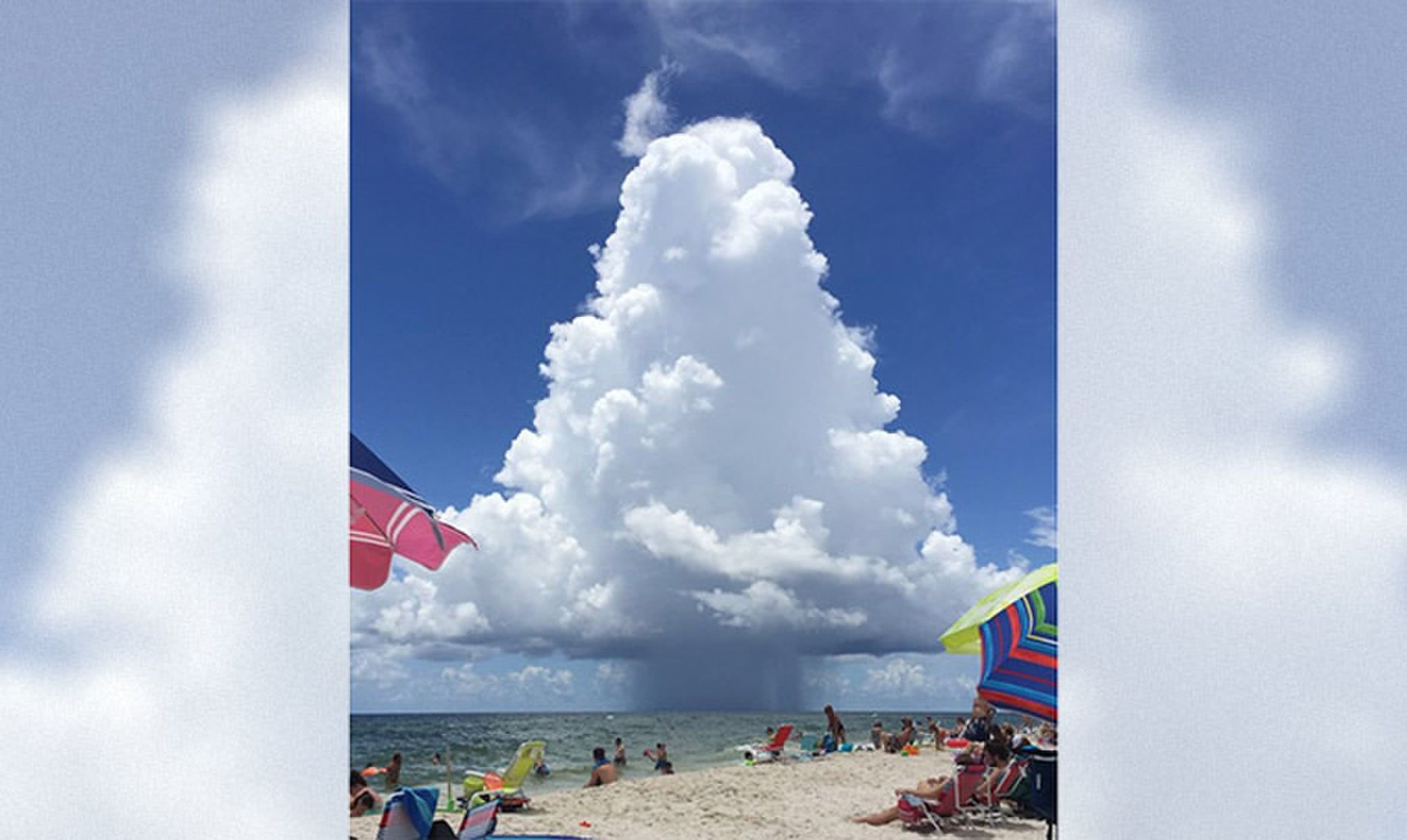 网友过来看看：你痴迷这种完美对称的蘑菇云吗？