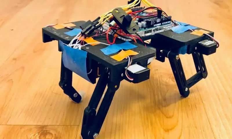 看国外大学教授如何教学生造一个仿生机器人
