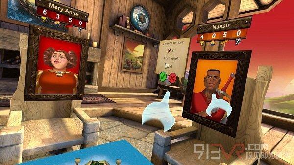 VR游戏《卡坦岛VR》登陆Steam支持跨平台多人联机