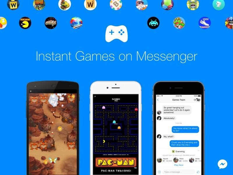 Messenger加入更多游戏内容新增排行榜与聊天机器人服务
