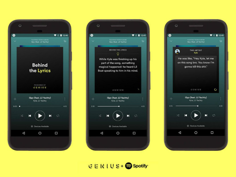 Spotify正式为Android平台推出“BehindtheLyrics”新功能：感受每个歌词背后的灵感！