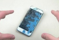 iPhone6s暴力虐机测试：高温滴蜡