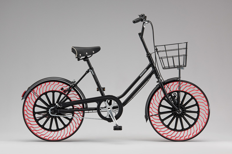 普利司通将无空气轮胎技术应用在自行车，预计2019年商用化