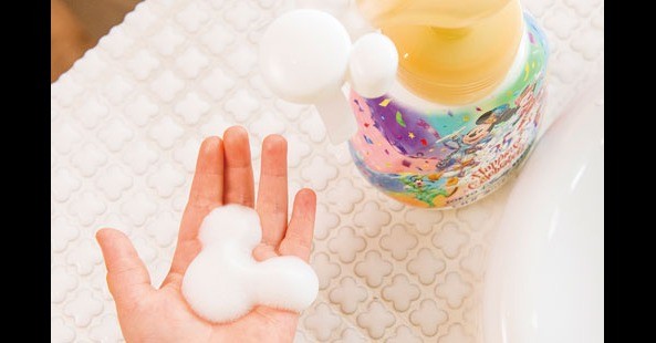 让洗手变有趣的米奇泡泡洗手乳
