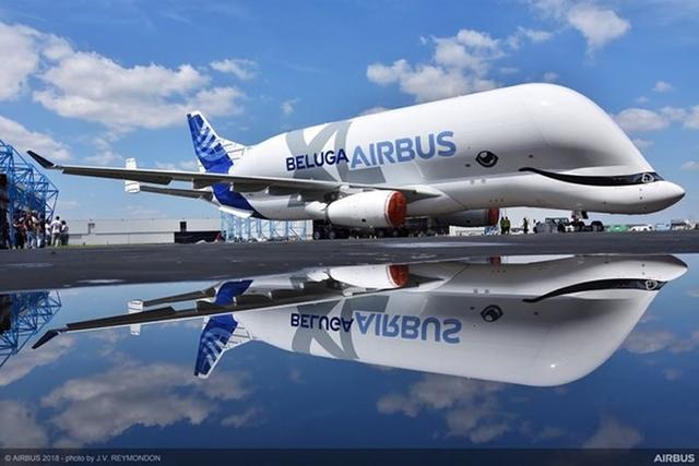 空中客车为新一代巨型运输机大白鲸XL（BelugaXL）画上眼睛和微笑曲线