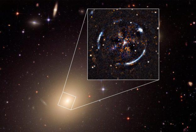 最精确星系重力透镜效应研究 再次强化爱因斯坦是对的