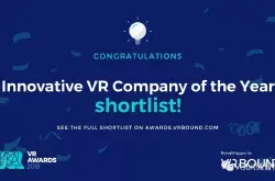 快讯Visbit荣获VRAwards2018年度全球VR创新公司提名奖