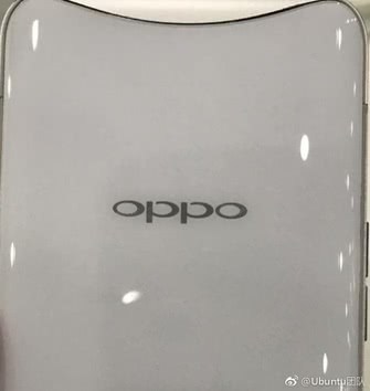 OPPOFindX纯白色版本手机真机图网上曝光