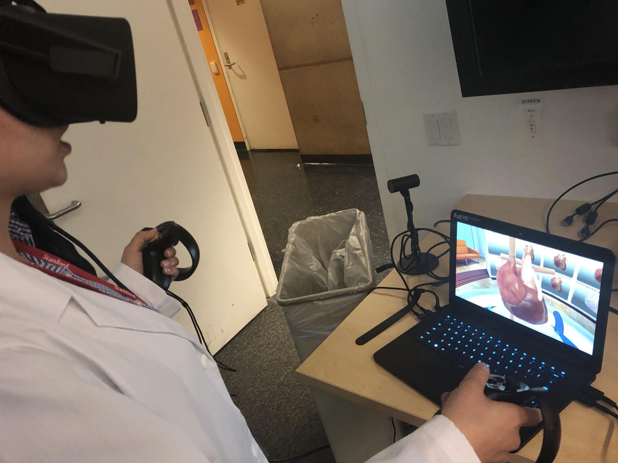 斯坦福儿科心脏病专家使用VR来模拟患者心脏缺陷