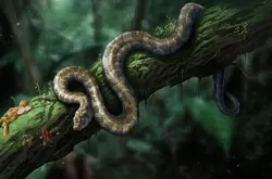 世界首次 琥珀中发现9900万年前未知的蛇类标本