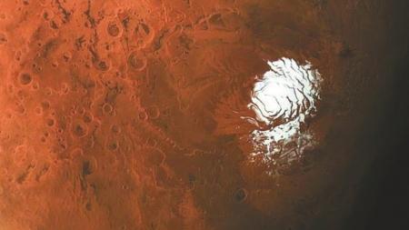火星首次发现20千米宽液态水湖