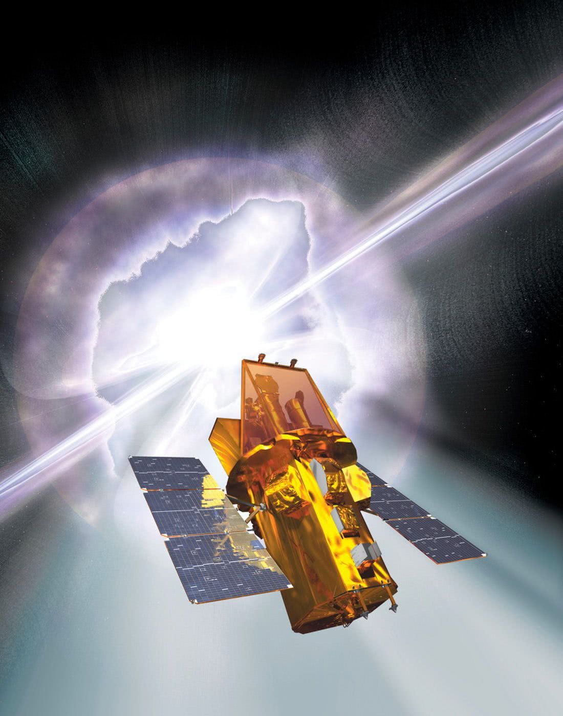 扫描天空中的伽马射线暴 斯威夫特空间天文台厉害了