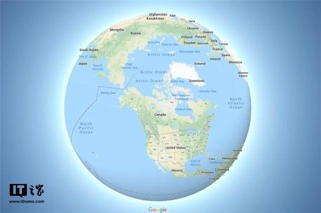 谷歌地图上的格陵兰岛终于不再比非洲还大