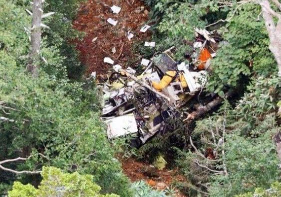 惨烈 日本救灾直升机离奇坠毁 9人至少2死1失踪