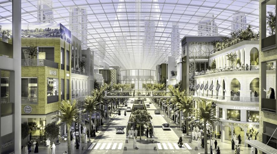 迪拜拟建全球最大购物中心 占地超过100个足球场 耗资20亿美元