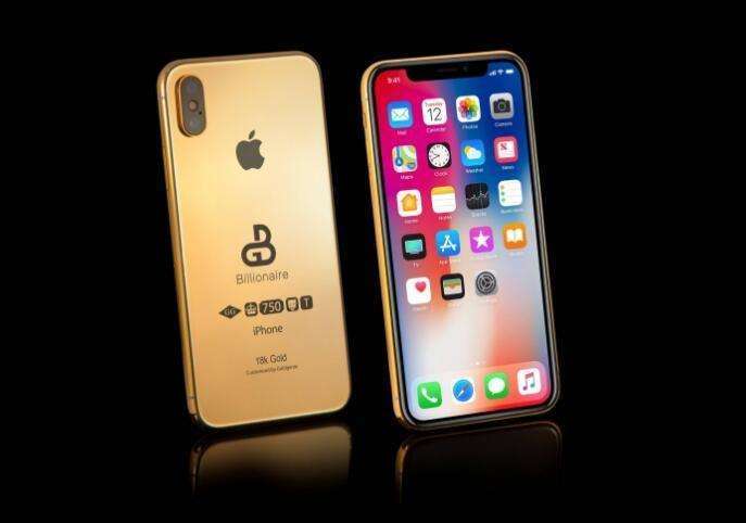 纯金版iPhoneX和Note9曝光 售价78万和41万 机身重2斤