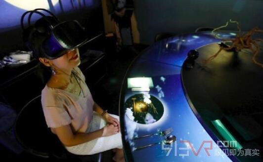 脑洞大开 岛国餐厅推出VR用餐体验