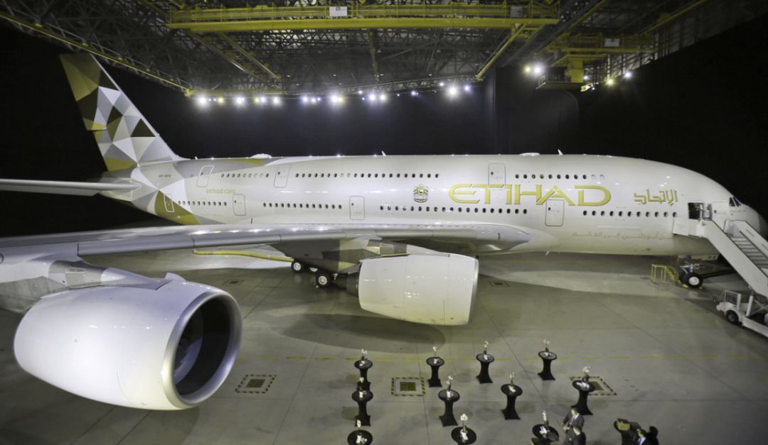 这就是空中客车公司的A380飞机 定价高达30.4亿元
