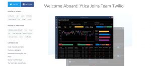 云端通讯平台商Twilio加强客服中心解决方案，并购人力资源优化新创Ytica