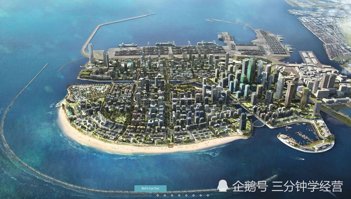 斯里兰卡正在建一个港口城市 设计类似香港 耗资约150亿美元
