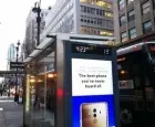 定了!华为Mate 10广告现身美国街头:你从来没听过的最好手机