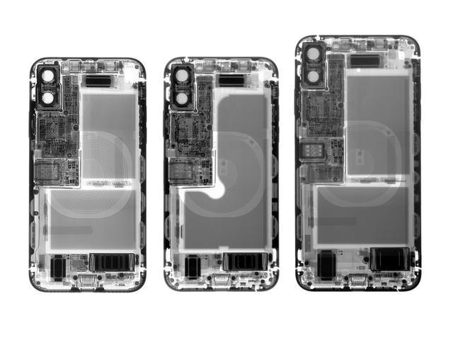 iPhoneXS全球首拆解 最大的发现是电池