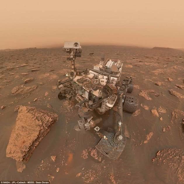美国好奇号火星探测车出现故障已暂停工作