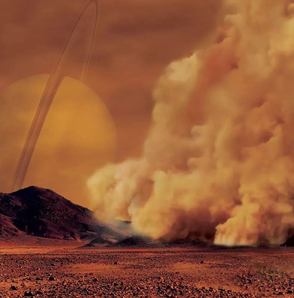 土卫六上首次发现沙尘暴