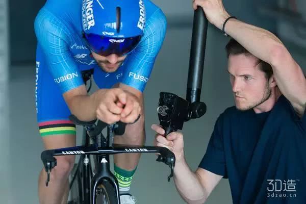 金属3D打印自行车把手助德国选手再度冲击铁人三项世锦赛冠军