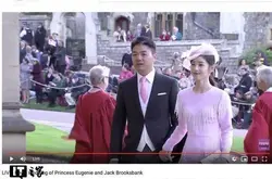 刘强东夫妇出席皇室婚礼 章泽天被错认公主