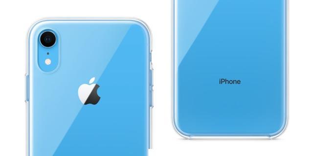 苹果为iPhoneXR首次推出透明塑料保护壳