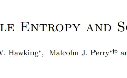 学界|霍金生前的最后一篇论文发布了：关于黑洞信息悖论
