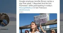 数千名Google全球员工发动游行以争取更平等及安全的职场环境