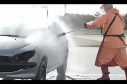 【睇片】超高压水枪洗车，洗完可以即㓥！