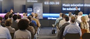 IBM展示全球首个AI辩论系统Project Debater